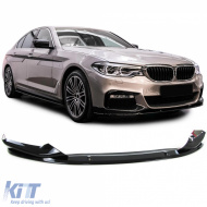image-9-Spoiler lip front bumper performance gloss suitable for BMW G30 G31 from 16