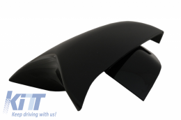 Spoiler Lip Para BMW 5 F10 F11 15-17 M-Perform Cubiertas Espejo Difusor Negro-image-6056511