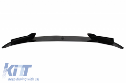 Spoiler Lip Para BMW 5 F10 F11 15-17 M-Perform Cubiertas Espejo Difusor Negro-image-6056517