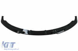 Spoiler Lip para BMW Serie 3 E92 E93 2006-2009 Coupe Cabrio Negro brillante-image-6093702