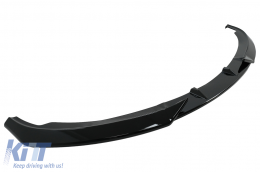 Spoiler Lip para BMW Serie 3 E92 E93 2006-2009 Coupe Cabrio Negro brillante-image-6093704