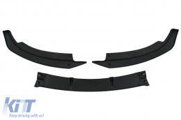 Spoiler Lip para BMW Serie 3 E92 E93 2006-2009 Coupe Cabrio Negro brillante-image-6093707