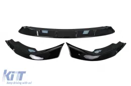Spoiler Lip pour BMW 3 G20 Berline G21 Touring 2018-2022 M Sport Negro brillante-image-6105514