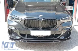 Spoiler Maxton Design adapté au pare-chocs avant M Technik pour BMW X5 G05 après 2018, laqué noir-image-6144180
