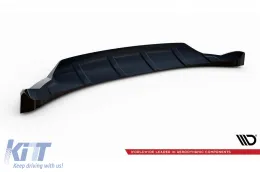 Spoiler Maxton Design adapté au pare-chocs avant du Land Rover Discovery HSE après 2017, laqué noir-image-6153181