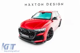 Spoiler Maxton Design adapté au pare-chocs avant de l'Audi RSQ8 après 2023, laqué noir-image-6235865