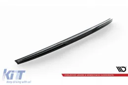 Spoiler Maxton Design adapté pour Audi A3 8V berline 2013-2016, laqué noir-image-6140121