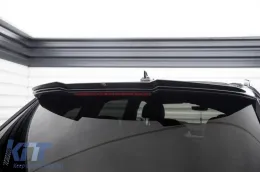 Spoiler Maxton Design adapté pour Audi Q7 S-Line, SQ7 coffre, 2015-2019, 2019-2023, après 2023, laqué noir-image-6140545