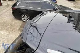 Spoiler Maxton Design adapté pour Audi Q7 S-Line, SQ7 coffre, 2015-2019, 2019-2023, après 2023, laqué noir-image-6140550