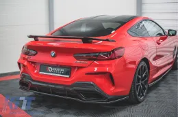 Spoiler Maxton Design adapté pour le coffre BMW 8 G15 après 2018, noir mat-image-6144000