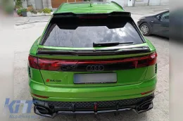 Spoiler Maxton Design adapté pour le coffre de l'Audi RSQ8 après 2023, laqué noir-image-6235825