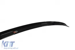 Spoiler Maxton Design adatto per Audi A8 D4 bagagliaio 2009-2017, verniciato nero-image-6140218