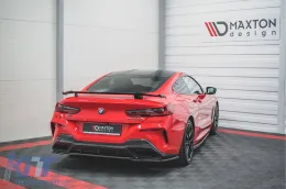 Spoiler Maxton Design adatto per BMW 8 G15 bagagliaio dopo il 2018, nero opaco-image-6144002
