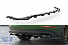 image-56-Spoiler Maxton Design adatto per paraurti posteriore dell'Audi Q8 dopo il 2023, verniciato di nero