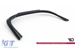 Spoiler Maxton Design adatto per paraurti posteriore della BMW Serie 7 G70 dopo il 2022, verniciato di nero-image-6143916