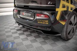 Spoiler Maxton Design adatto per paraurti posteriore della BMW i3 2017-2022, verniciato di nero-image-6143933
