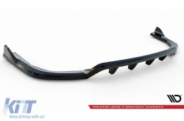 Spoiler Maxton Design adatto per paraurti posteriore del BMW X5 G05 con pacchetto M 2018-2023, verniciato di nero-image-6144193