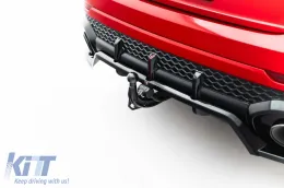 Spoiler Maxton Design adatto per paraurti posteriore di Audi RSQ8 dopo il 2023, laccato nero-image-6235879