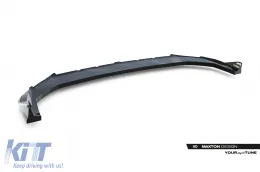 Spoiler Maxton Design adatto per paraurti anteriore di BMW X2 U10 con pacchetto M dopo il 2023, verniciato di nero-image-6236271