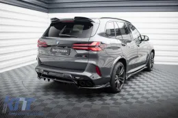 Spoiler Maxton Design adatto per paraurti posteriore di BMW X5 M F95 dopo il 2023, laccato nero-image-6236382