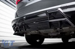 Spoiler Maxton Design adatto per paraurti posteriore di BMW X5 M F95 dopo il 2023, laccato nero-image-6236385