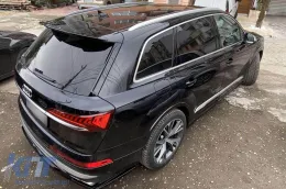 Spoiler Maxton Design adecuado para Audi Q7 S-Line, SQ7 maletero, 2015-2019, 2019-2023, después de 2023, lacado en negro-image-6140549