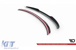 Spoiler Maxton Design adecuado para el maletero BMW i4 G26 con paquete M después de 2021, lacado en negro-image-6143948