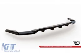 Spoiler Maxton Design adecuado para el parachoques trasero del Audi Q8 después de 2023, lacado en negro-image-6140306