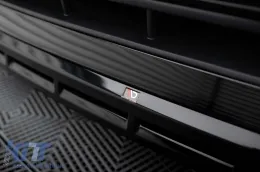 Spoiler Maxton Design adecuado para el parachoques delantero S-Line en Audi SQ8, Q8 después de 2023, lacado en negro-image-6140317