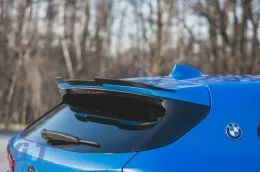 Spoiler Maxton Design M Technik adapté pour le coffre BMW X2 F39 après 2016, laqué noir-image-6144011