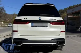 Spoiler Maxton Design type M adapté pour le coffre BMW X7 G07 après 2018, laqué noir-image-6144275