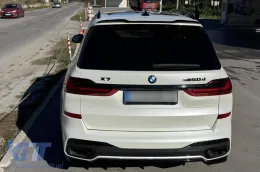Spoiler Maxton Design type M adapté pour le coffre BMW X7 G07 après 2018, laqué noir-image-6144276