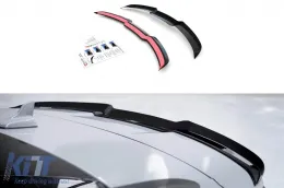 image-33-Spoiler Maxton Design versión 1 tipo RS6 adecuado para Audi RS6 C8 maletero después de 2019, lacado en negro