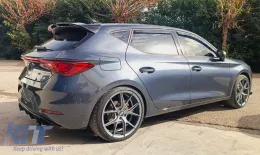 Spoiler Motordrome Design adapté pour le toit de la Seat Leon FR Mk4, Cupra Leon Mk1 hatchback après 2020-image-6230015