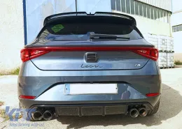 Spoiler Motordrome Design adatto per il tetto della Seat Leon FR Mk4, Cupra Leon Mk1 hatchback dopo il 2020-image-6230014