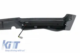 Spoiler paraurti anteriore LED DRL Estensione per Mercedes G W463 G63 G65 13-17-image-5995834