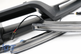 Spoiler Paraurti DRL Estensione per Mercedes G Facelift W463 W464 18+Diffusore-image-6073207