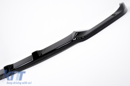 Spoiler Paraurti Labbro per VW Tiguan II Mk2 R/R Line Facelift 2020-2024 Nero-image-6113686