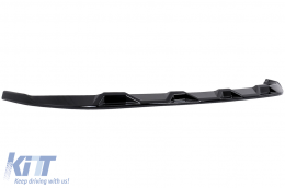Spoiler Paraurti Labbro per VW Tiguan II Mk2 R/R Line Facelift 2020-2024 Nero-image-6113811