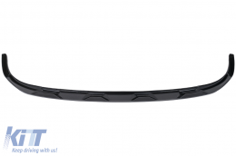 Spoiler Paraurti Labbro per VW Tiguan II Mk2 R/R Line Facelift 2020-2024 Nero-image-6113814