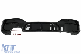 Spoiler per BMW 1 F20 F21 LCI 15-19 Minigonne Diffusori Hatchback M Sport-image-6087582
