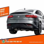 image-52-Spoiler posteriore GLE43 C292 Coupé Nero Piano ABS / 2015-2019