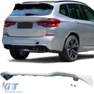 image-44-Spoiler posteriore sportivo da tetto in Bianco Minerale (A96) adatto per BMW X3 G01 dal 2017