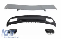 image-25-spoiler prtljaznika, spoiler poklopca prtljaznika Difuzor Izduvni vrhovi pogodni za MERCEDES V176 A-Klasa 12+ sport crna