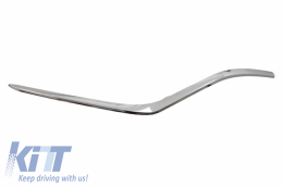 Spoiler Splitter Flaps Garnir Chrome pour Mercedes GLE Coupé C292 15-18-image-6044104
