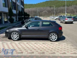 SPOILER suitable for AUDI A3 8P 2003-2008 with 4 doors RS3 Style-image-6326093