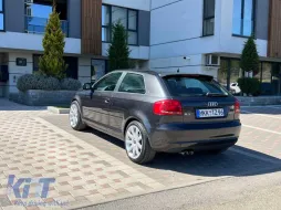 SPOILER suitable for AUDI A3 8P 2003-2008 with 4 doors RS3 Style-image-6326094