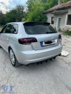 SPOILER suitable for AUDI A3 8P 2003-2008 with 4 doors RS3 Style-image-6326096