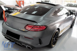 Spoiler suitable for trunk type C63 S for Mercedes C-Class C205 Coupe 2015, unpainted-image-6227895