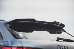 Spoiler tipo RS6 versione 2 Maxton Design adatto per il bagagliaio Audi RS6 C8 dopo il 2019, verniciato di nero-image-6235791